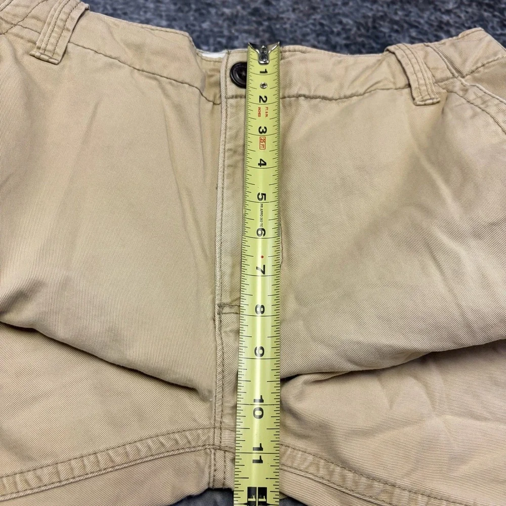 VTG Aeropostale Cargo Shorts Mens 32 Tan Baggy Utility Surf Skater Outdoor Y2K